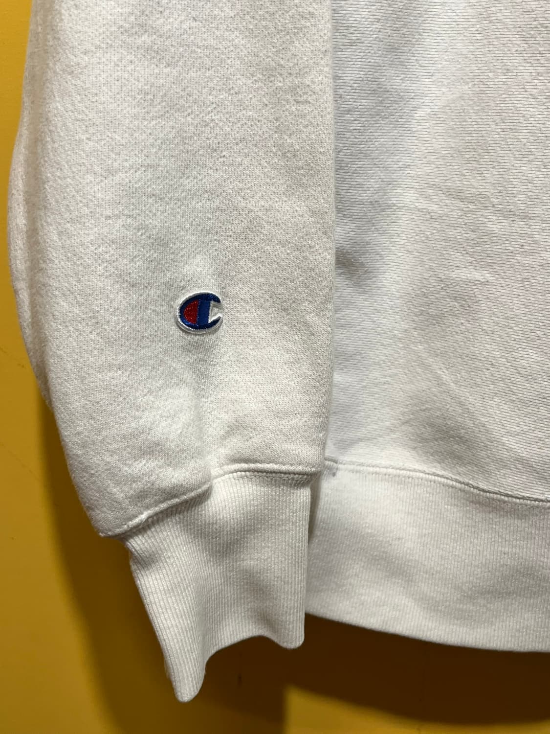 [L] 챔피온 블루택 리버스위드 후드 티셔츠 화이트 상품이미지8