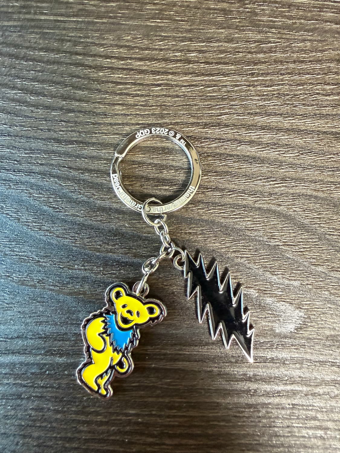 디네댓 댄싱베어 키링 노랑이 상품이미지1