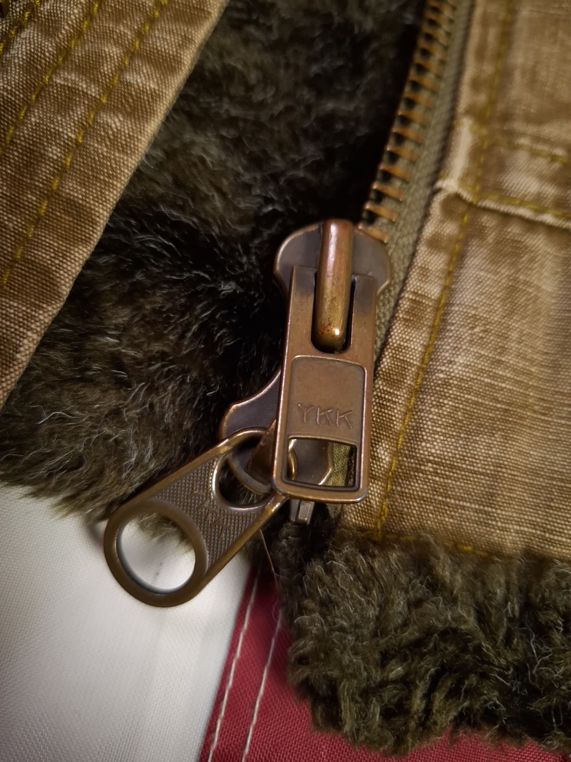 오리지날 90's 일본판 JOHNBULL 코튼 B-3 항공자켓 상품이미지3