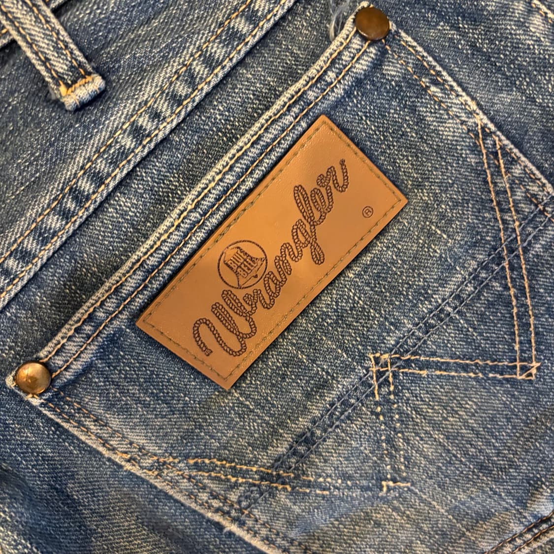 일본 랭글러 셀비지 데님 팬츠 상품이미지10