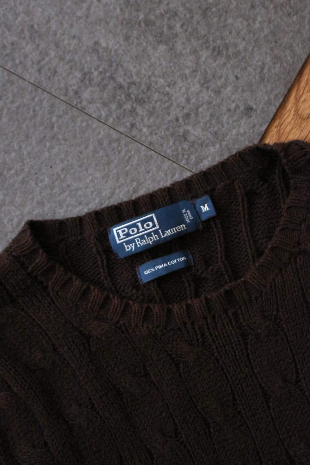 폴로 케이블 니트 상품이미지4