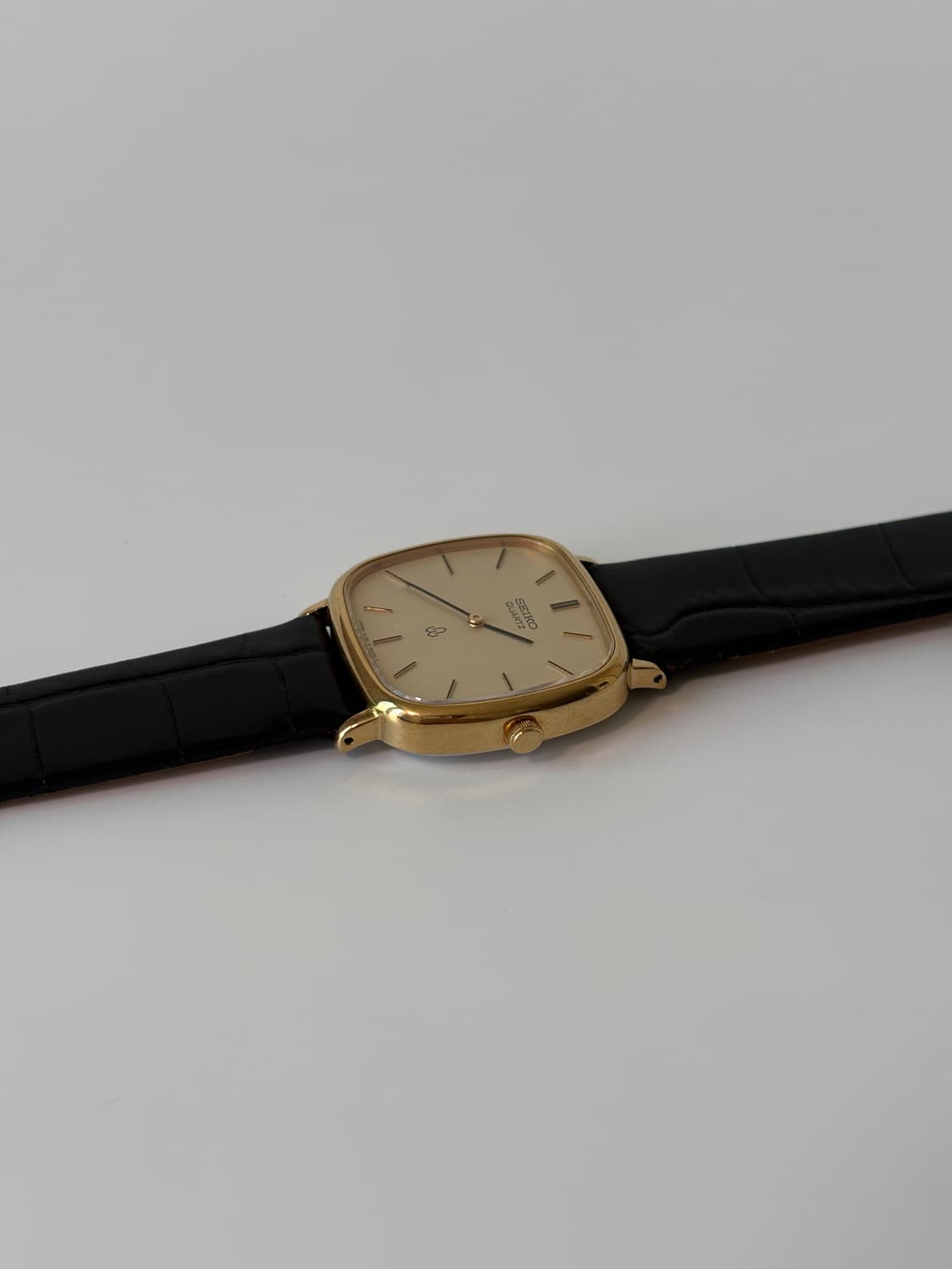 1970s Chariot Gold Square Quartz 상품이미지5
