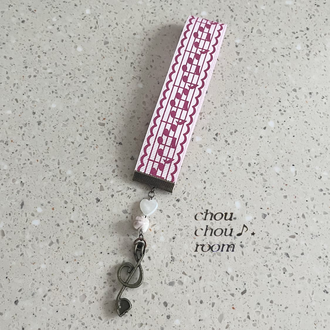 리본 펜던트 책갈피 ⊰romantic melody⊱ bookmark 상품이미지4