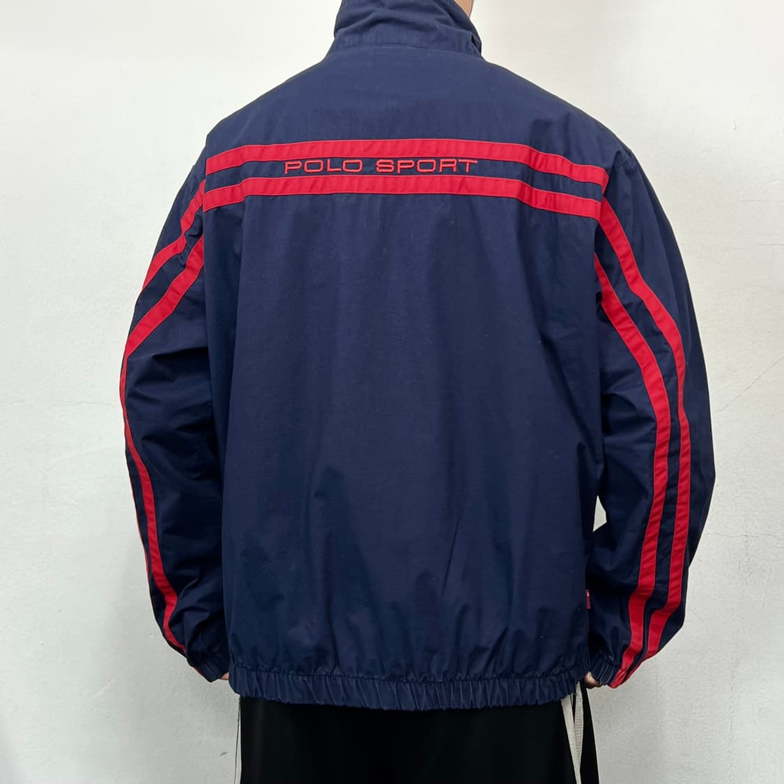 폴로랄프로렌 90s 스포츠 리버시블 블루종 자켓 상품이미지6