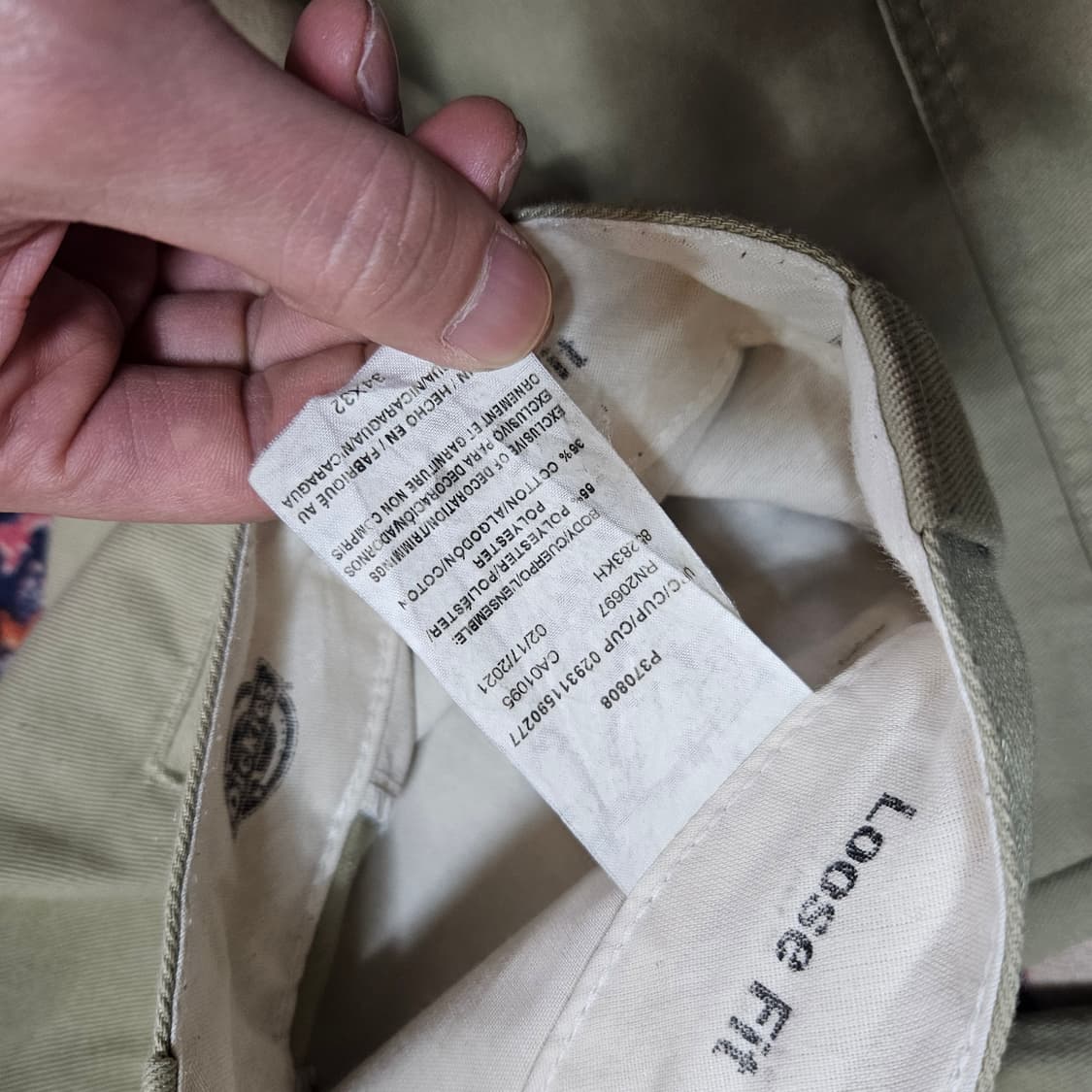 디키즈(Dikkies) 더블니 워프팬츠 34 상품이미지7