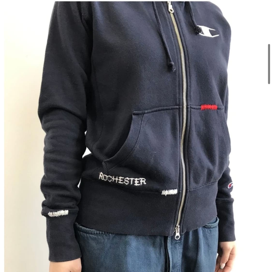 챔피온 빈티지 후드집업 상품이미지2