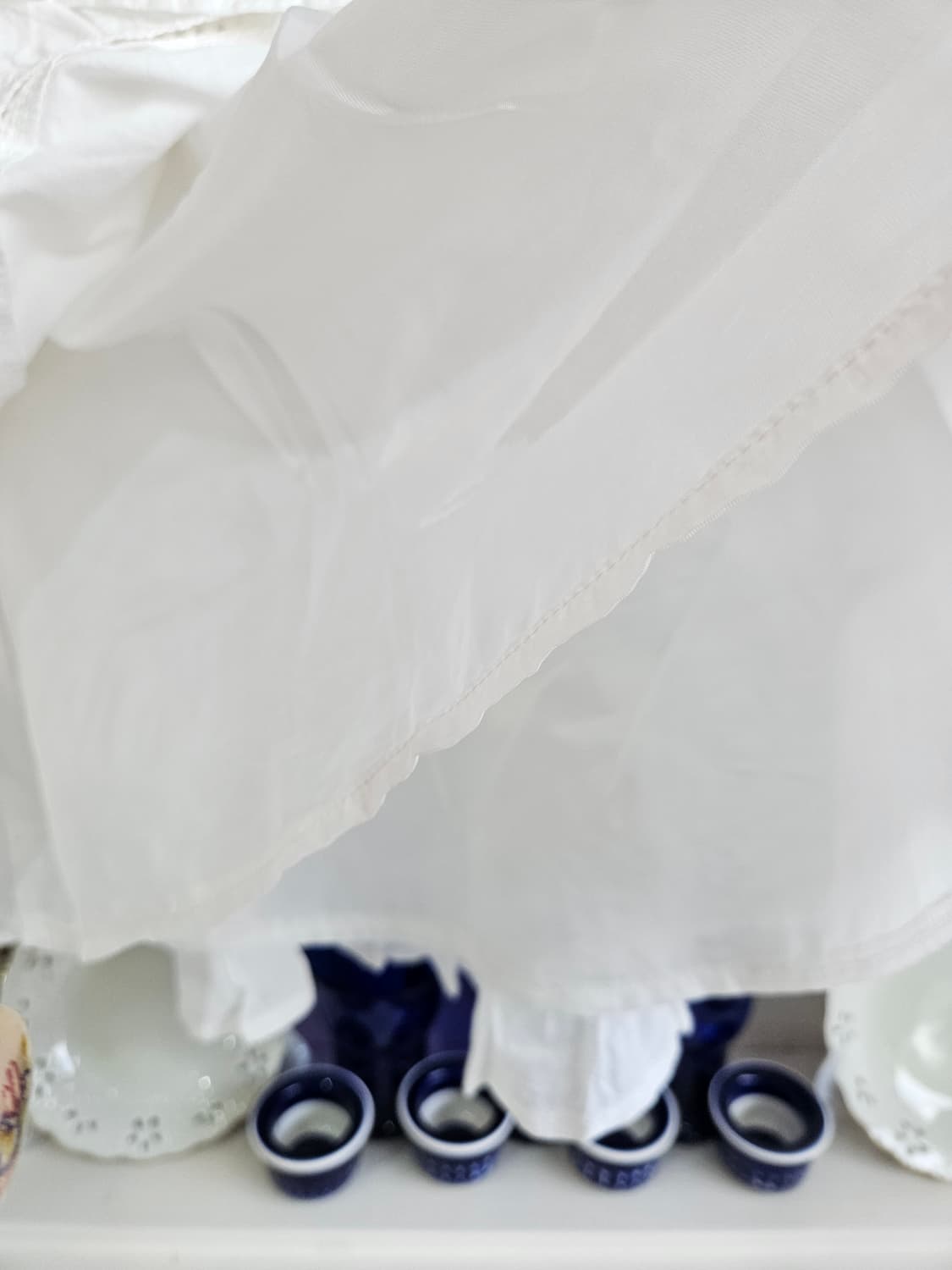 화이트 캉캉 티어드 스커트 상품이미지7