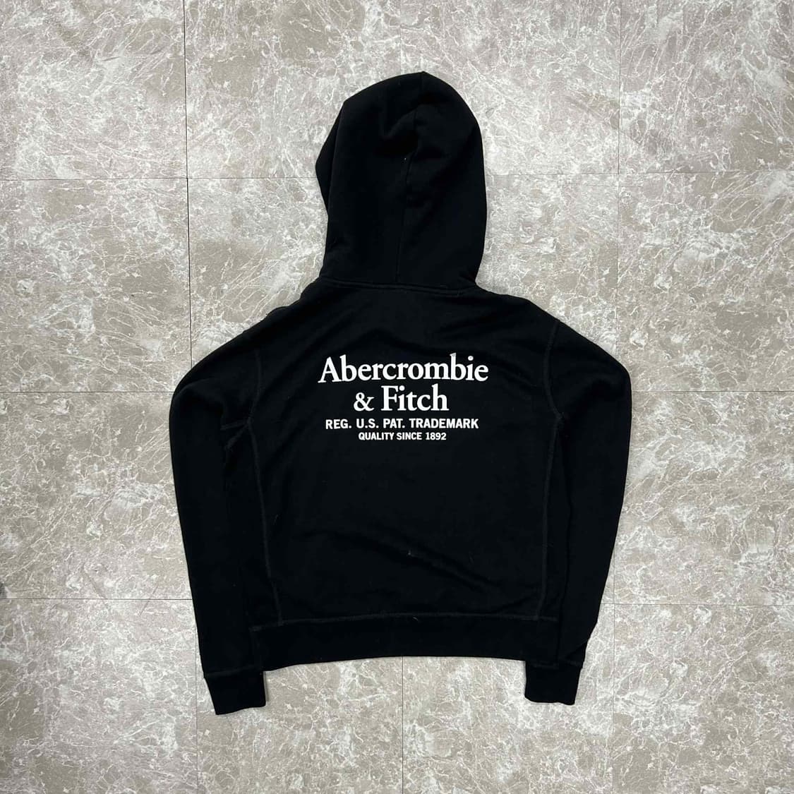 아베크롬비 y2k 블랙 걸즈 스웨트셔츠 후드티(XS) 상품이미지3