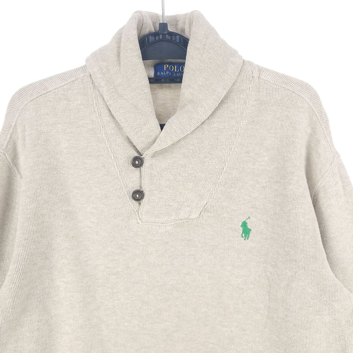 [남S]폴로랄프로렌 숄카라 코튼 니트[Y62-203] 상품이미지2