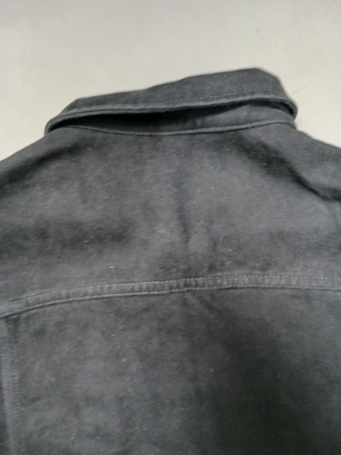 [M] 파르티멘토 트러커 블랙 데님 자켓 상품이미지7