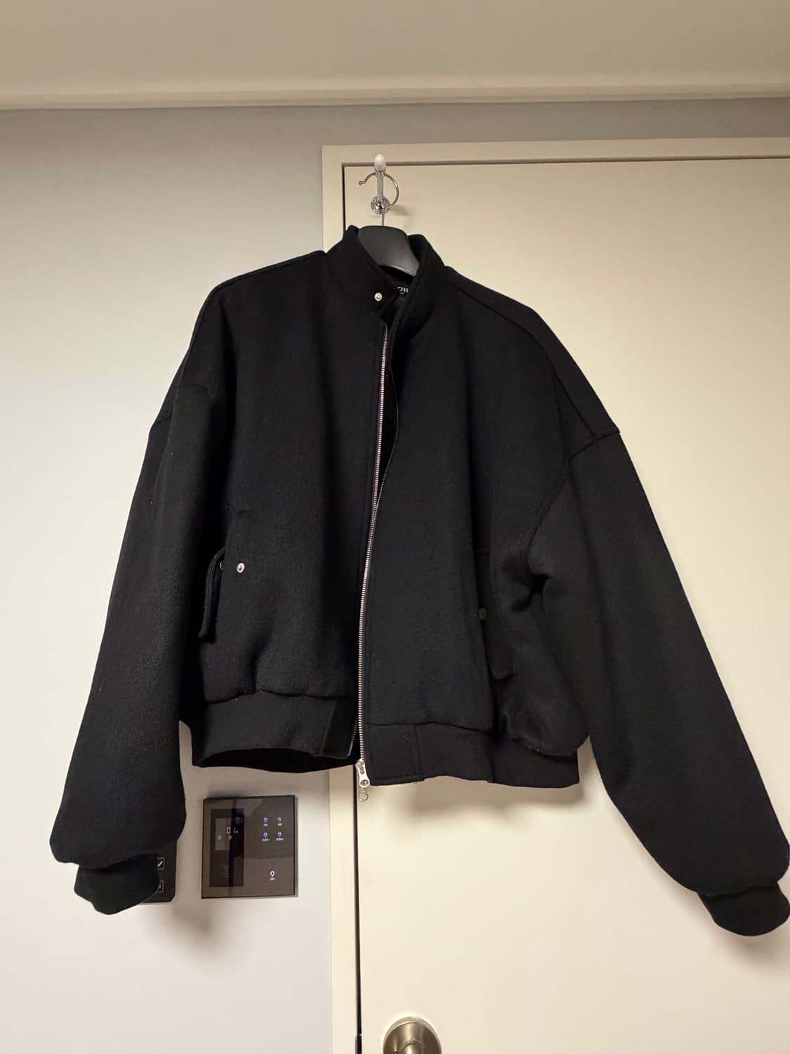 오버핏 울 헤링턴 자켓 상품이미지2