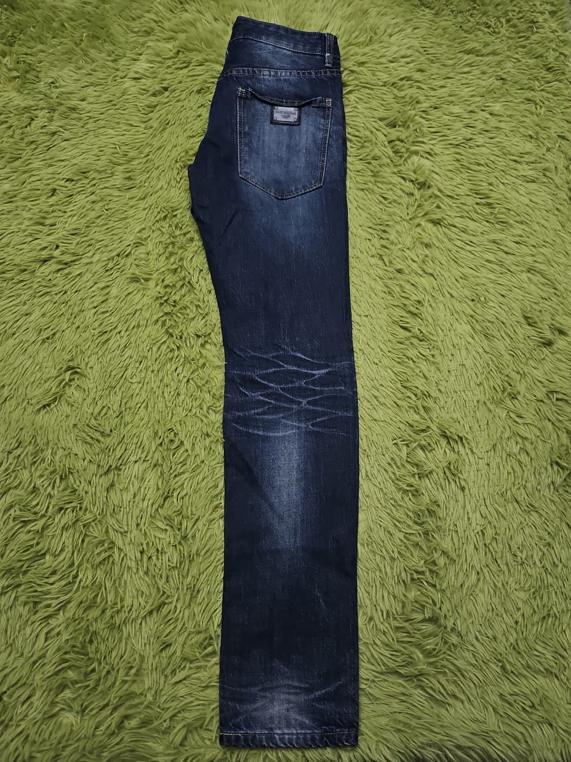 돌체앤가바나 메탈 플레이트 다크워싱 데님 상품이미지4