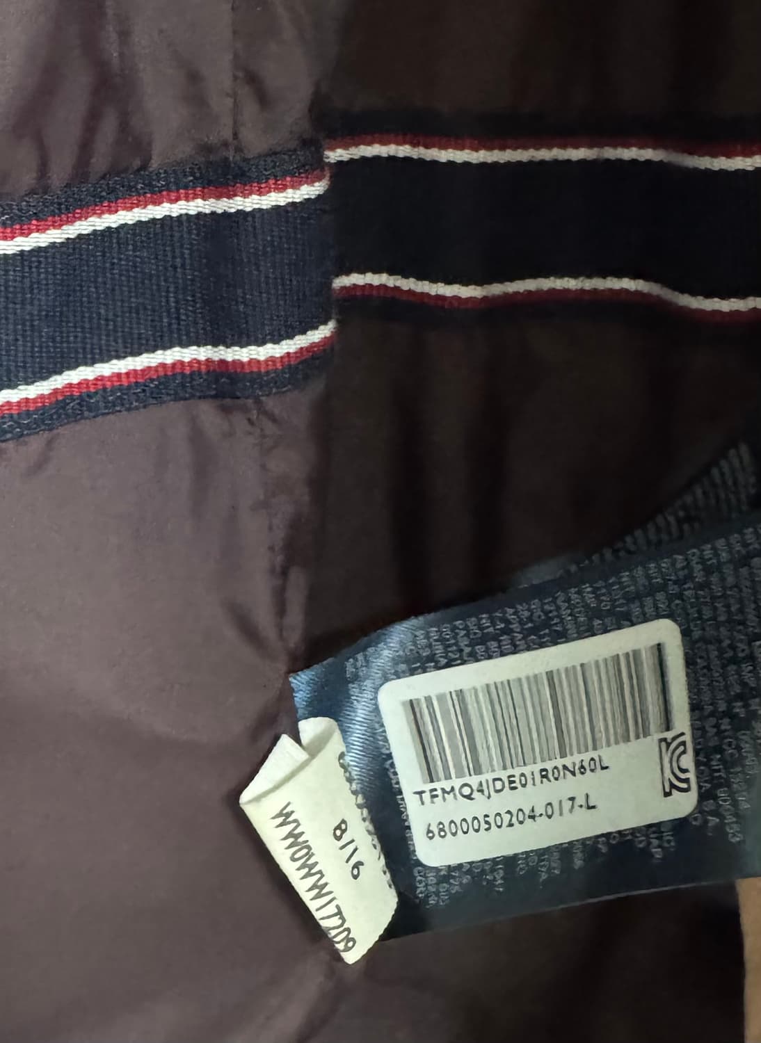 타미힐피거 베이직다운 패딩 L 상품이미지4