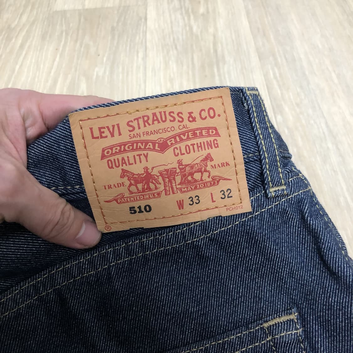 (31) 리바이스 Levi's 510 버튼플라이 와이드핏 리지드 데님 상품이미지9