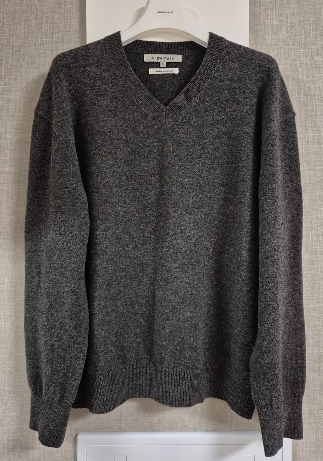 브라운야드 / 엑스트라 슈퍼 파인 브이넥 니트 / 5 상품이미지3