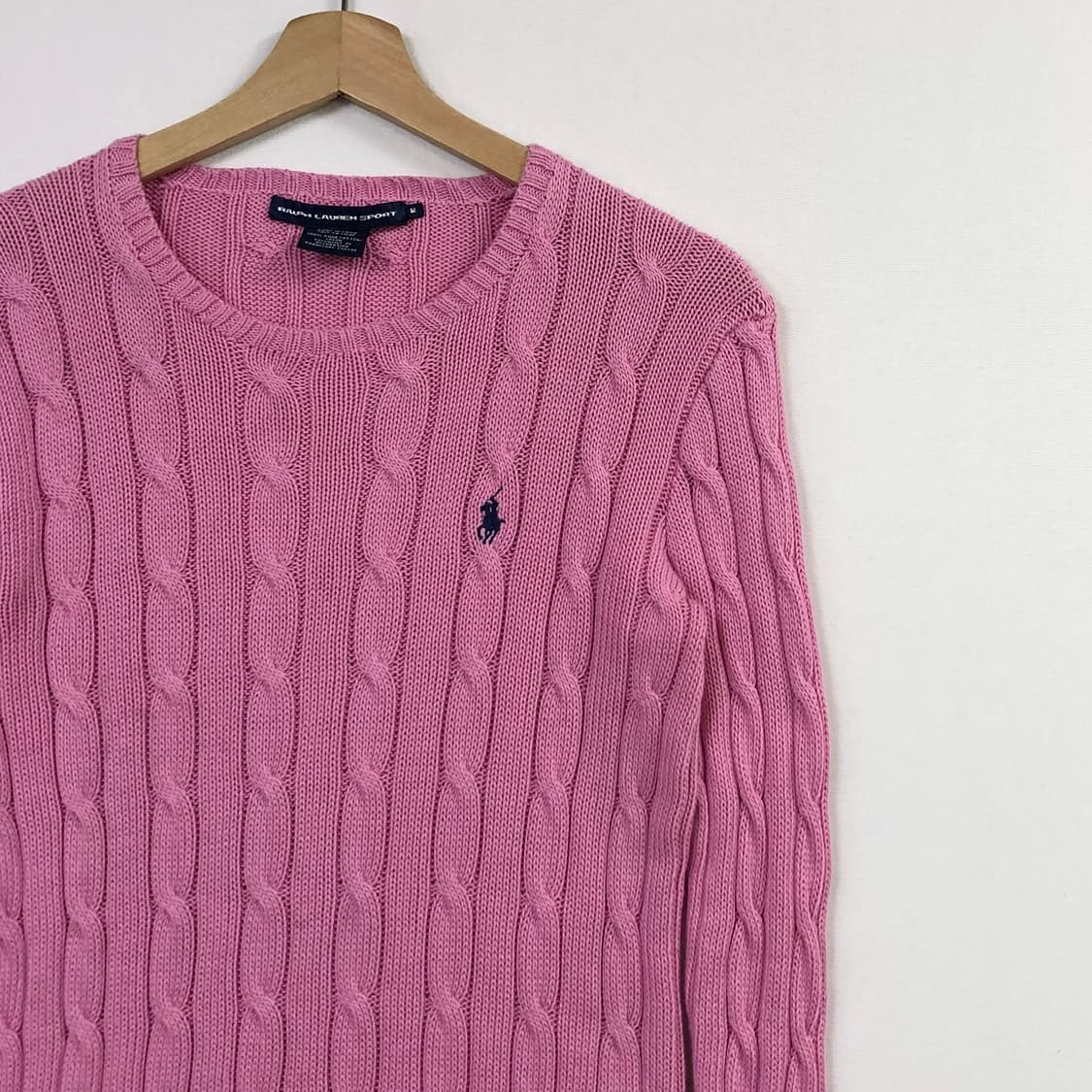 M 폴로 케이블 니트 상품이미지1