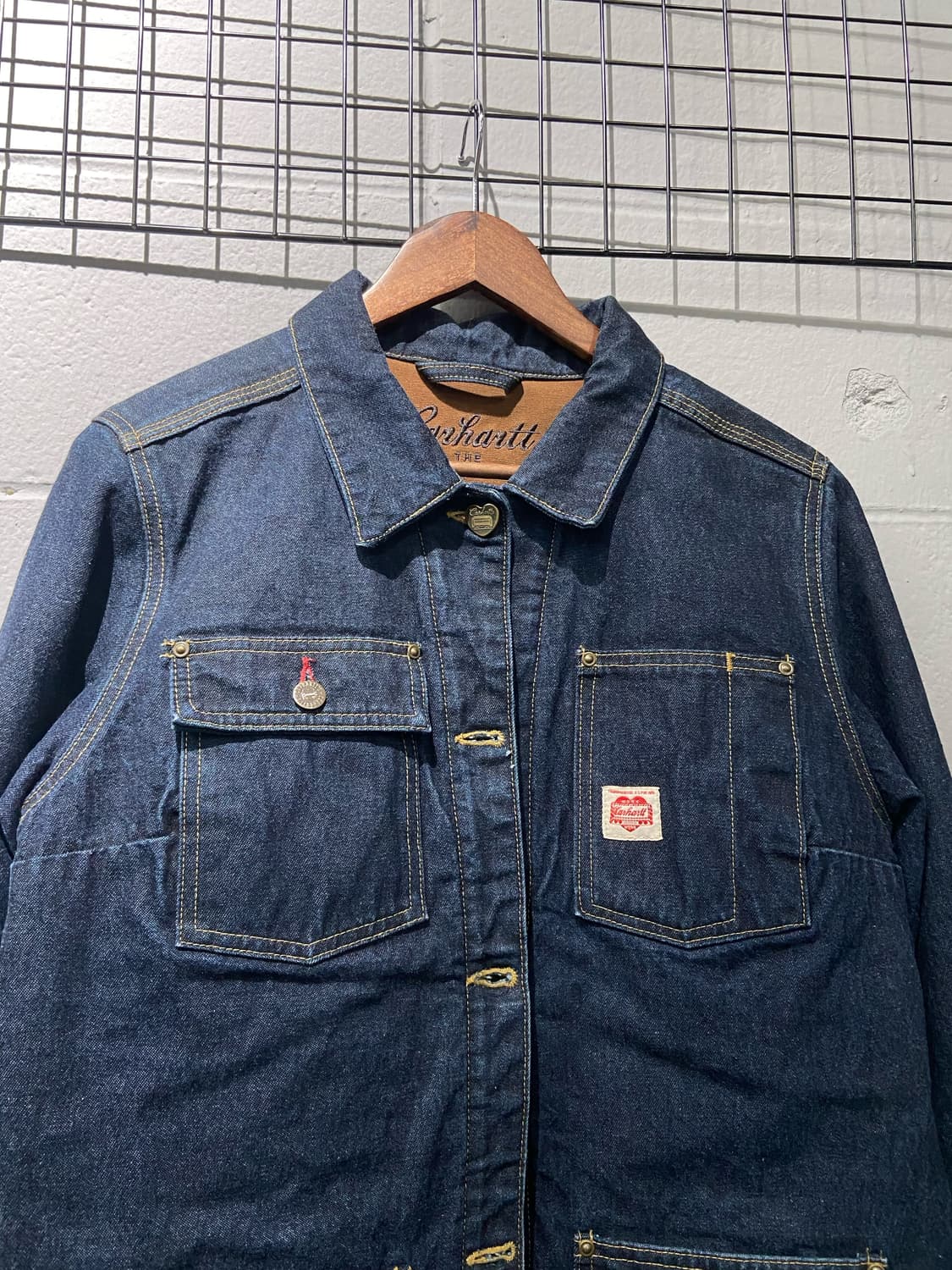 칼하트 데님 커버울 자켓 상품이미지2