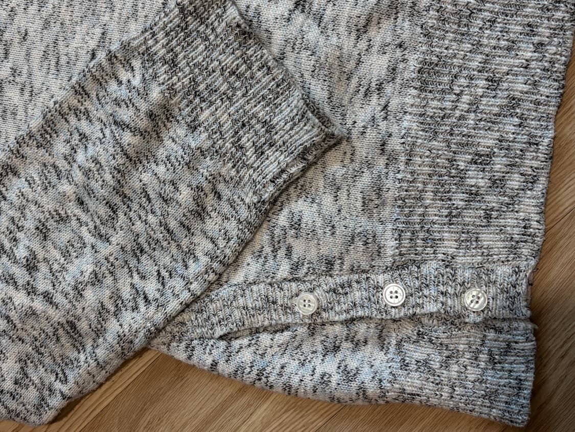 프라게 니트 _에시메틱 헨리넥 니트 - 믹스 상품이미지8