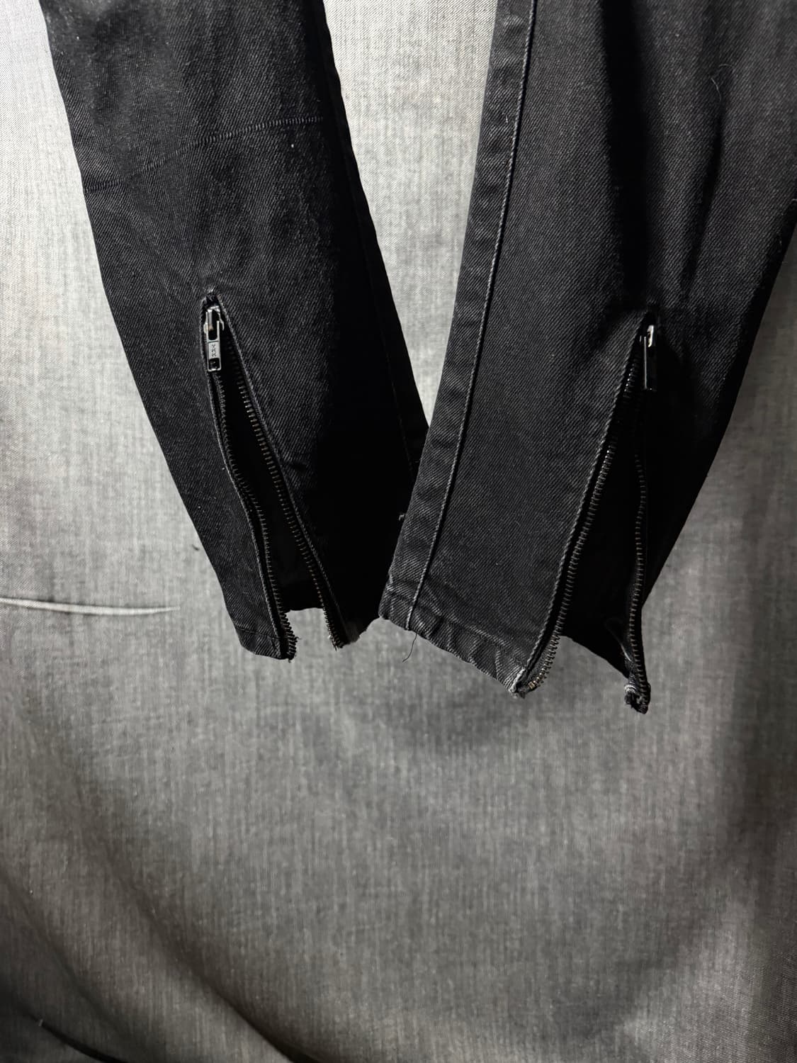 Army of me 비대칭 왁스데님진 상품이미지7