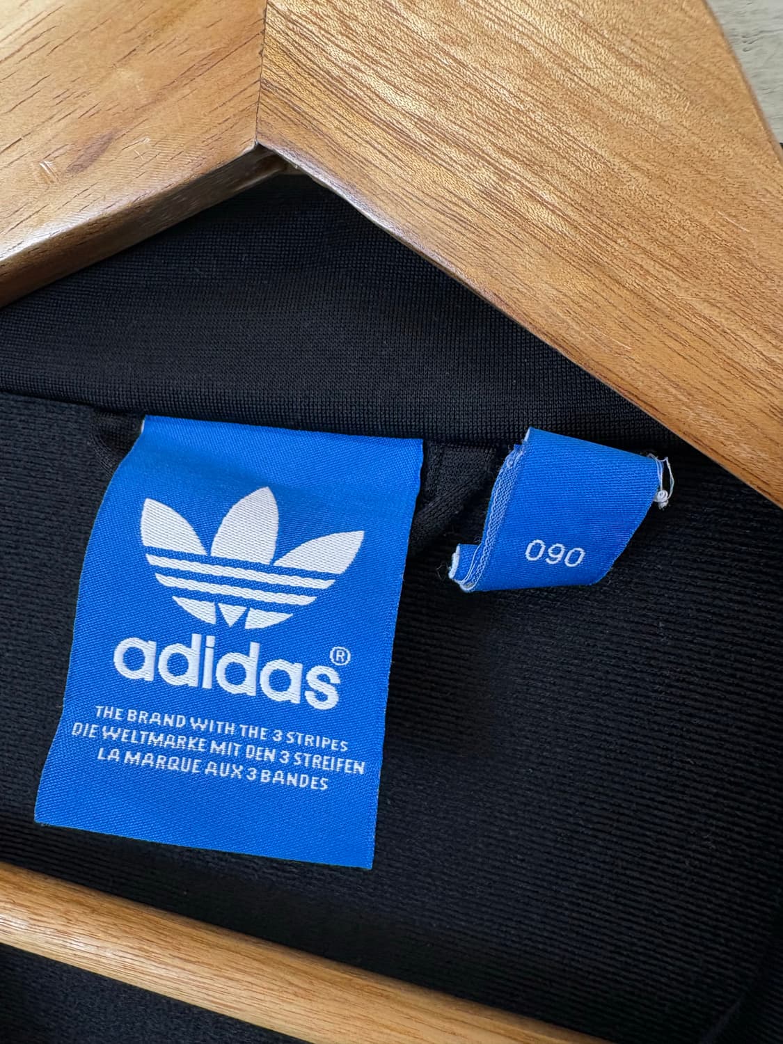 아디다스 구형 파이어버드 트랙탑 져지 블랙 상품이미지5