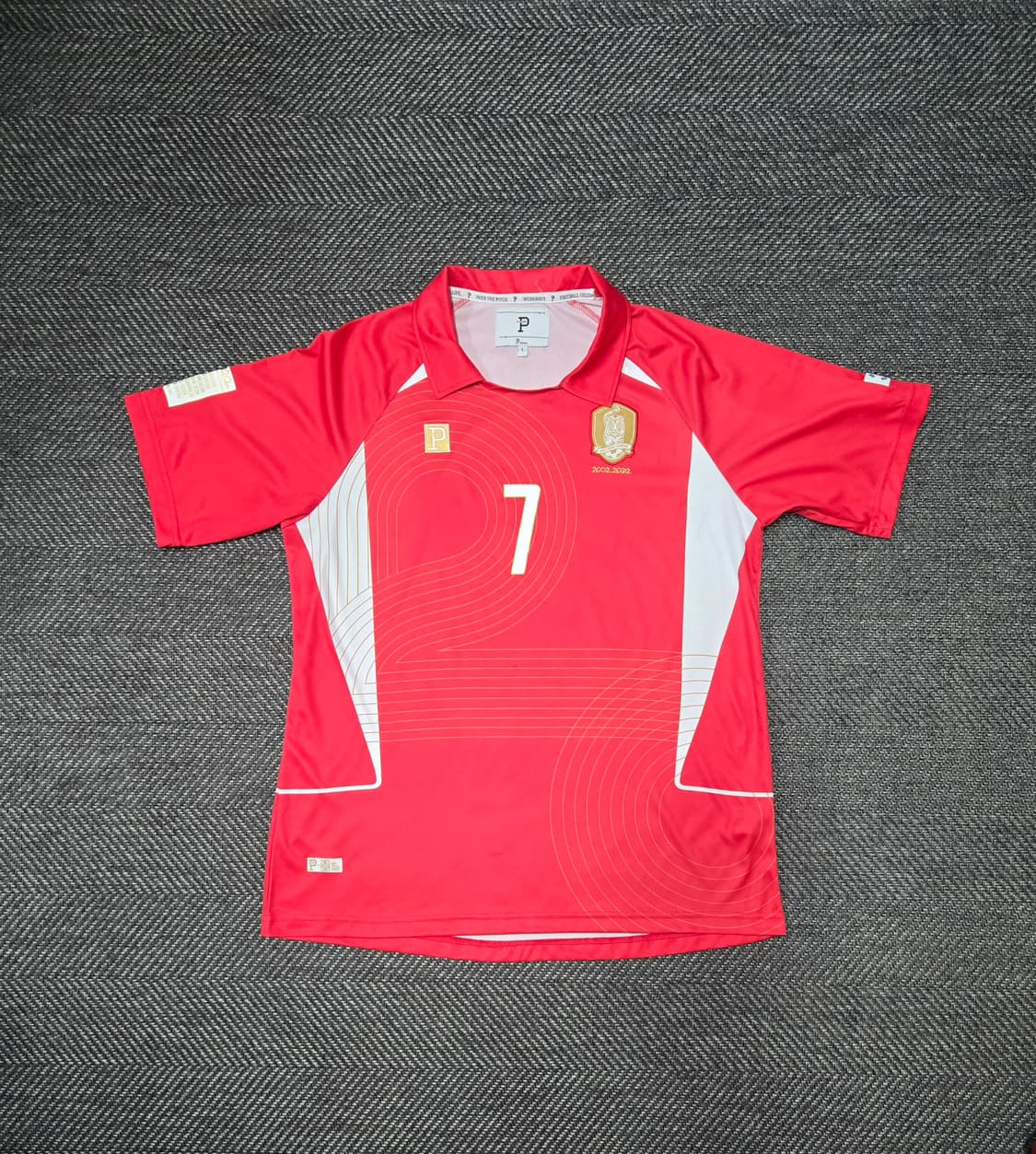 오버더피치 KFA 2002 월드컵 20주년기념 손흥민 유니폼 상품이미지1