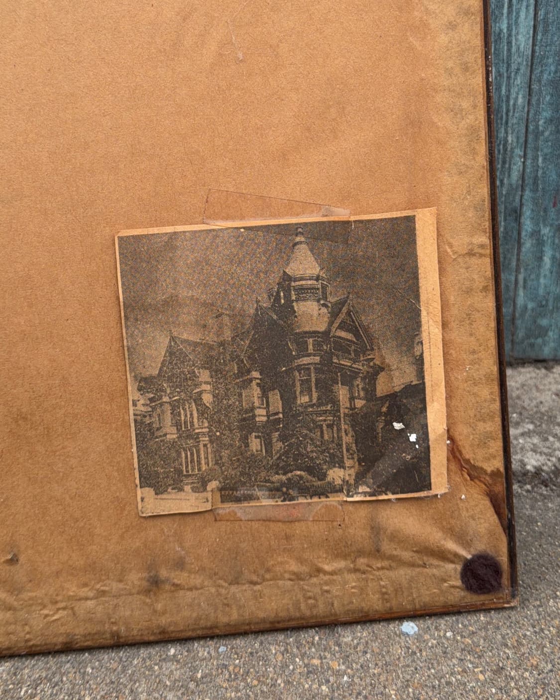 빈티지 소품 샌프란시스코 나무 액자 상품이미지6