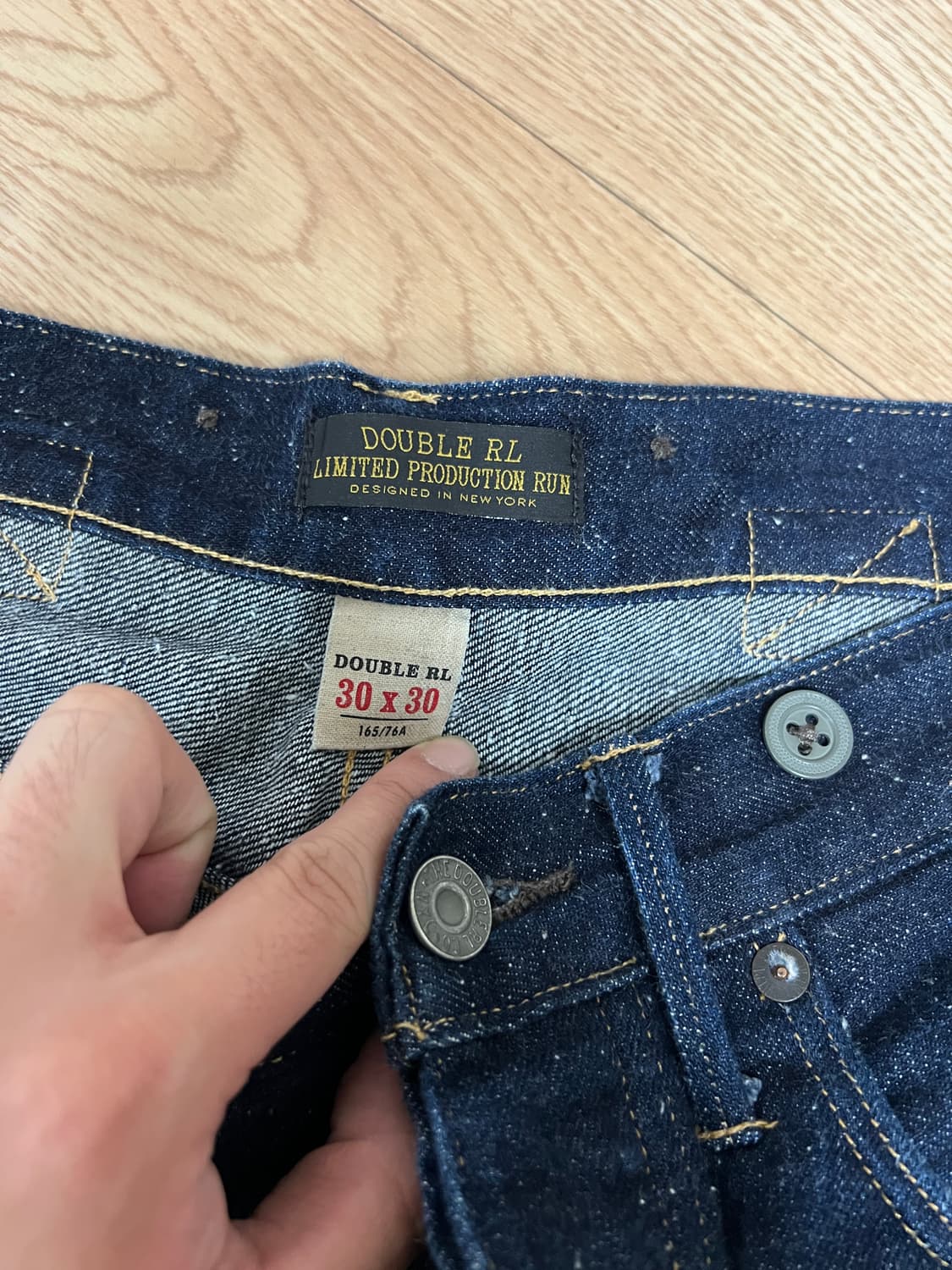 RRL 더블알엘 빈티지파이브포켓 리미티드 에디션 데님팬츠 30x30 상품이미지3