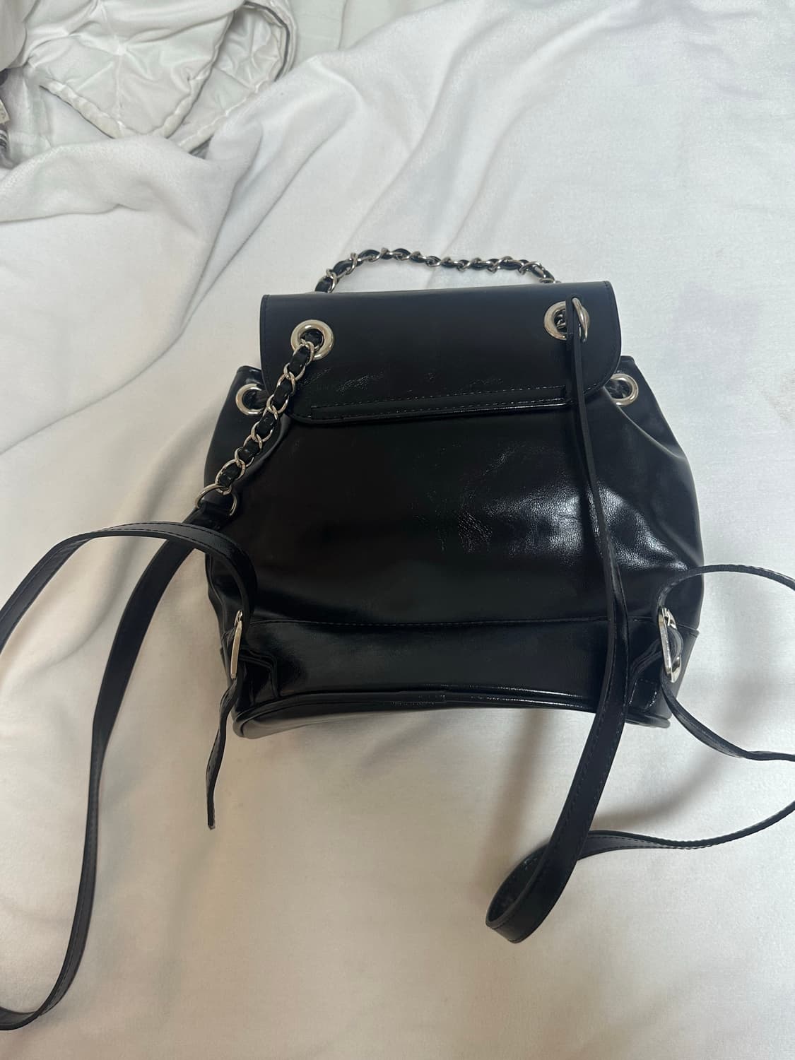 체인레더백팩 상품이미지3