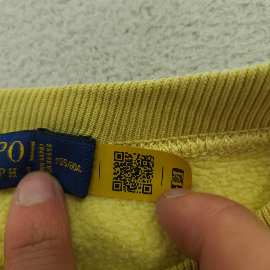 폴로 랄프 로렌 폴로 베어 맨투맨 XS 상품이미지7