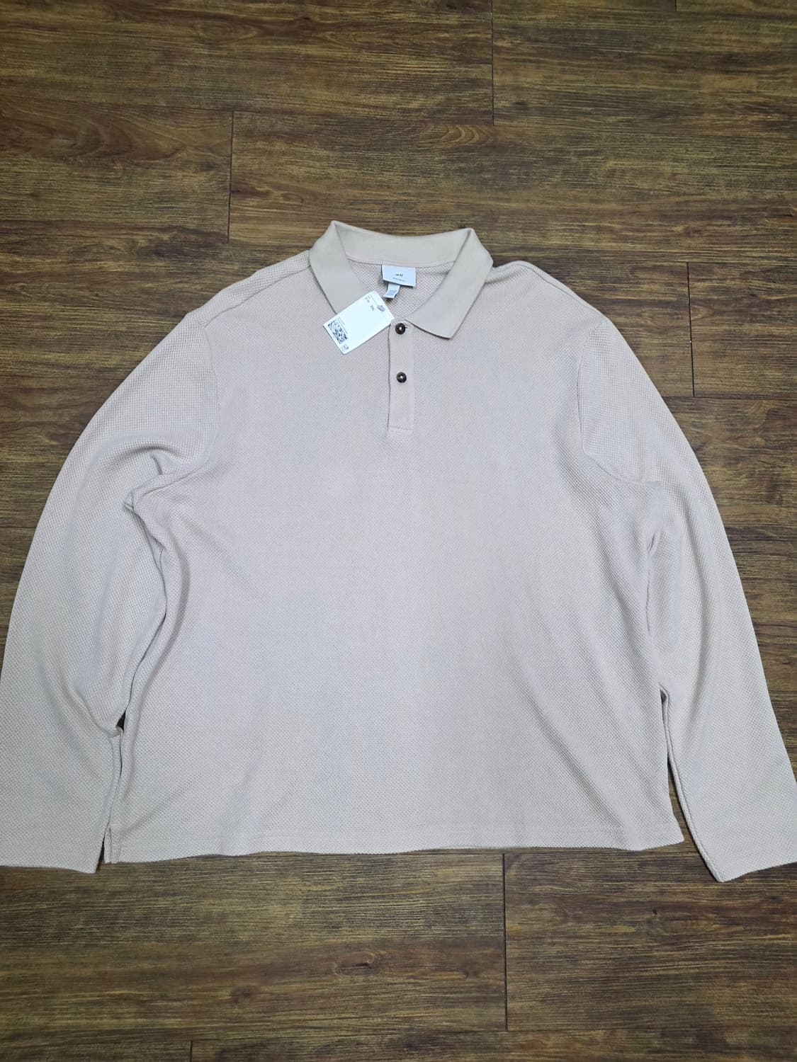 에이치엔엠 니트 카라티셔츠 미사용품  상품이미지1