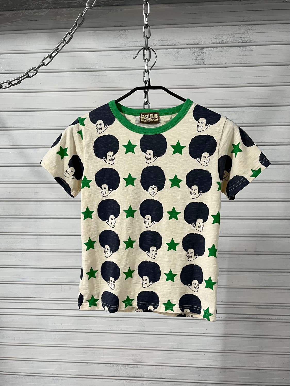East Blue afro boy star ⭐️ tee 상품이미지2