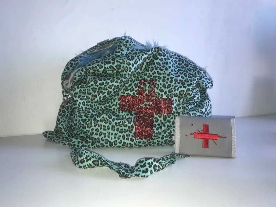 몽진존 MJZ love 님 trash bag (mint) 상품이미지1