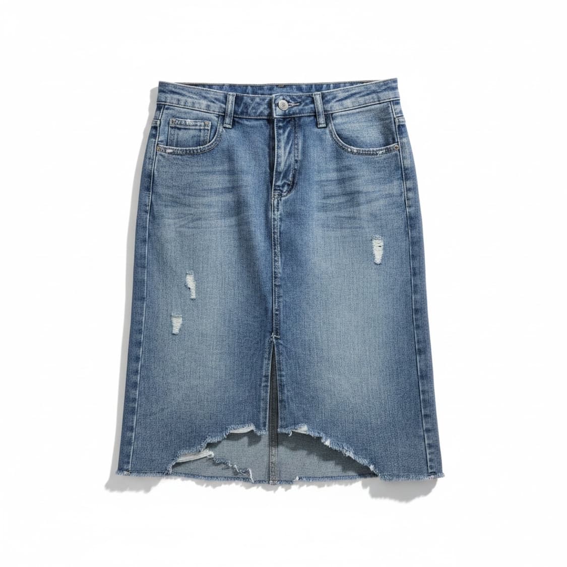 미스식스티 데님 롱 스커트 상품이미지1