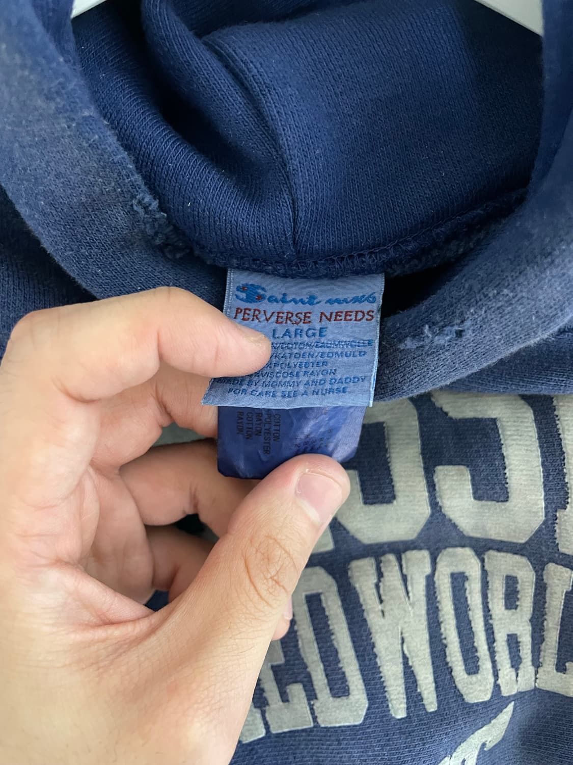 [L] Saint michael 세인트미카엘 포제션 후드티 상품이미지2