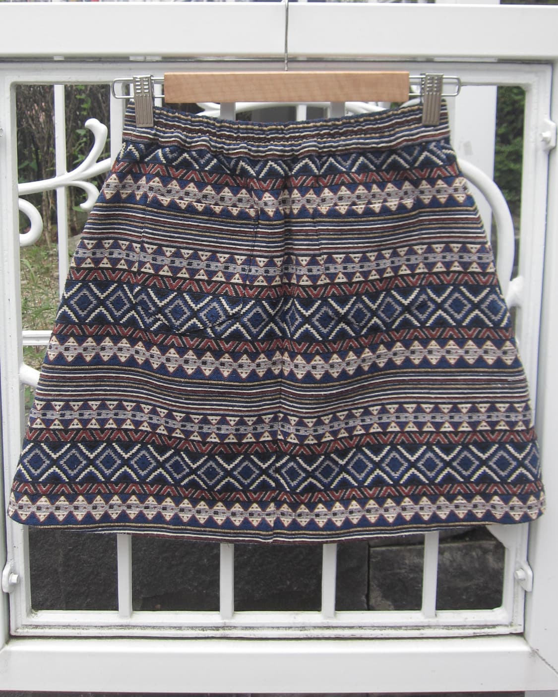 vintage bohemian mini skirt 상품이미지4