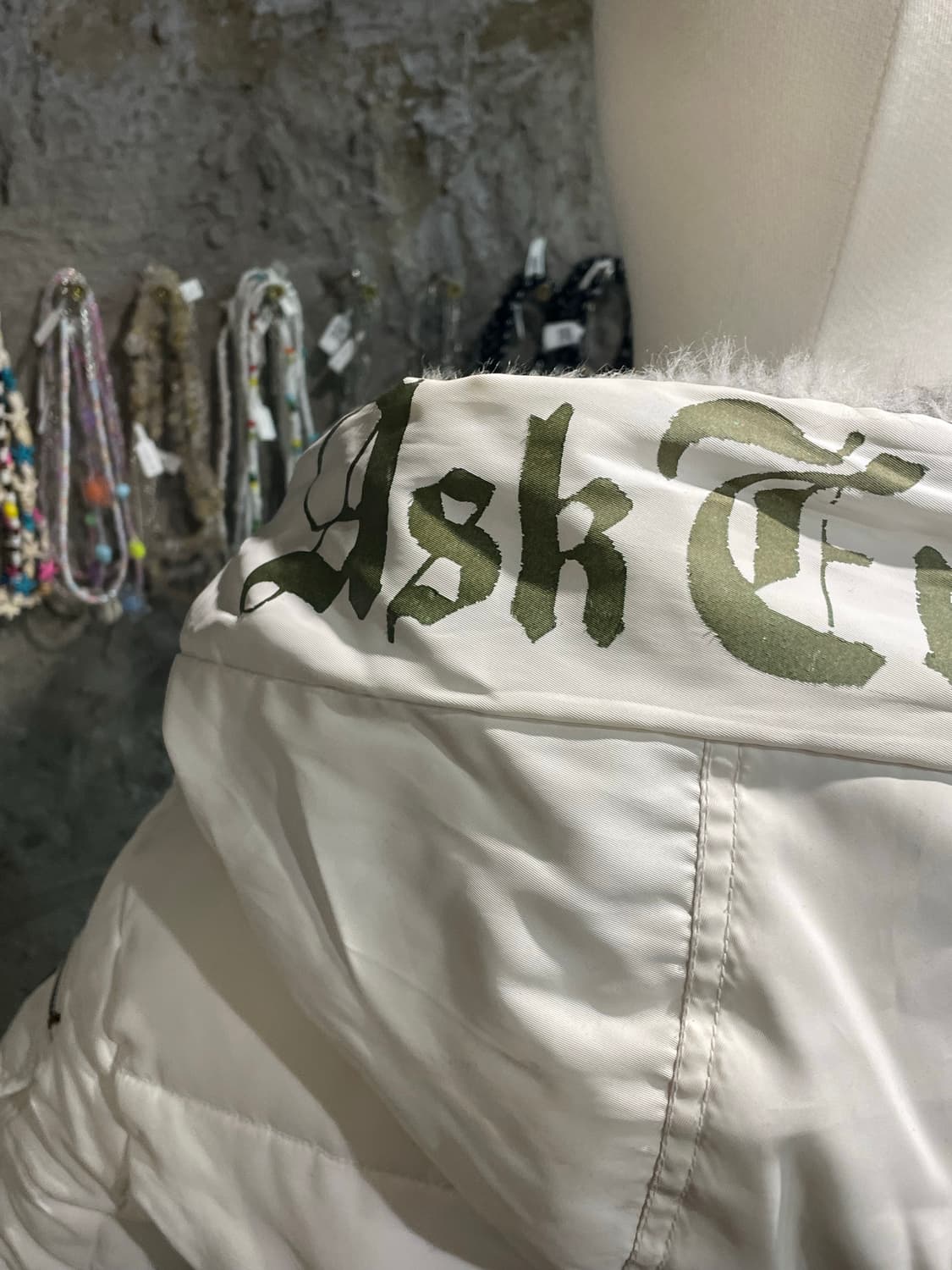 ASK White padding 상품이미지5