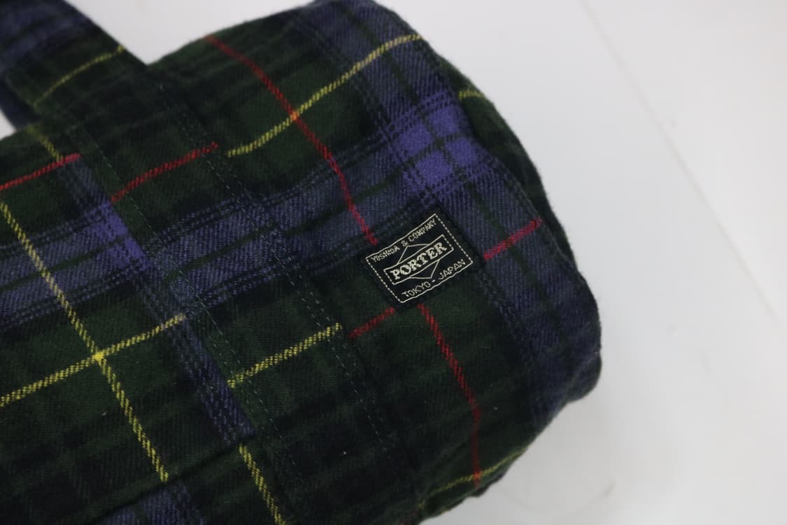 포터 체크 보스턴백 더플백 상품이미지4