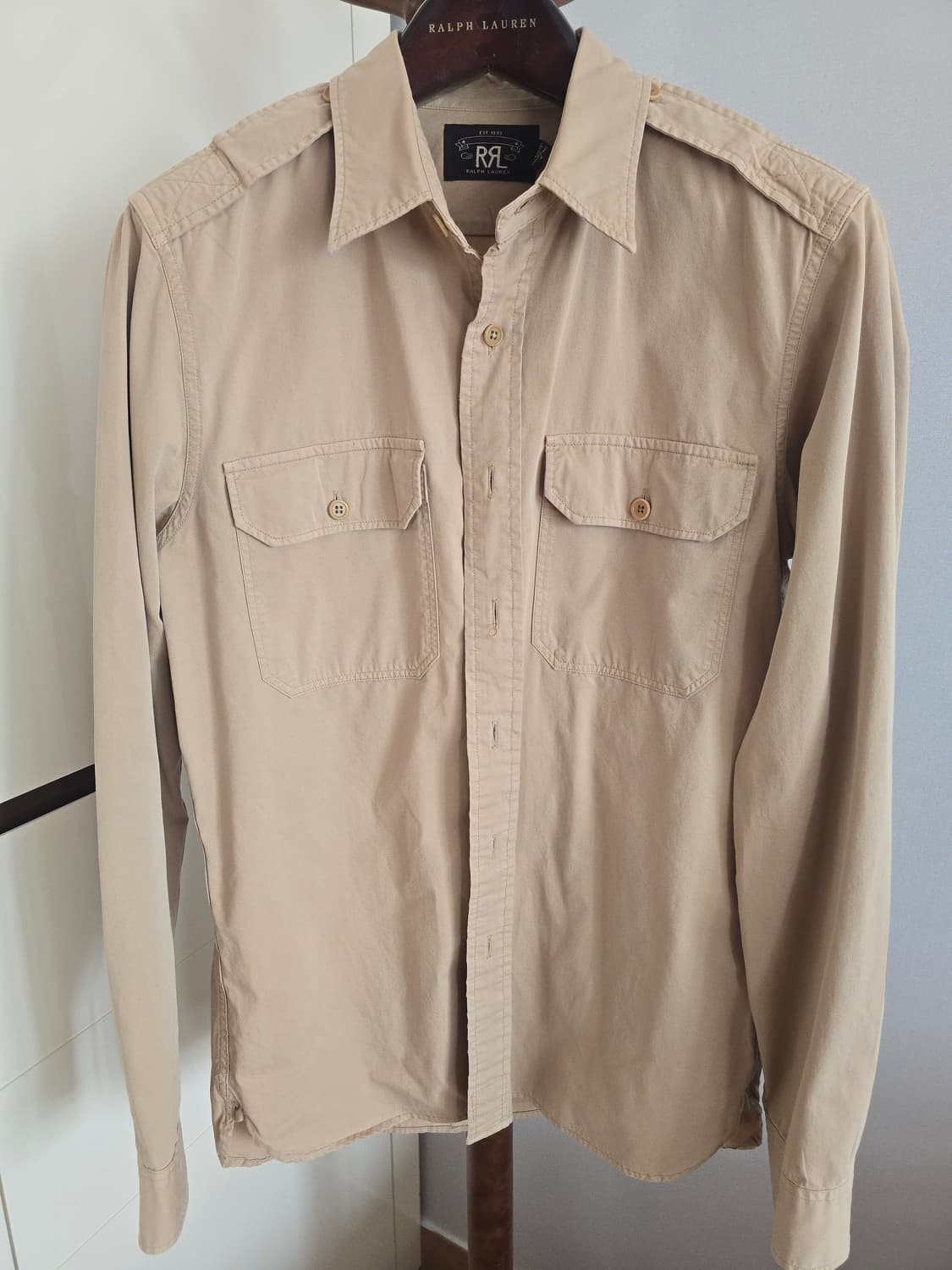 ​[RRL] 더블알엘 치노 오피서 워크 셔츠 (M) 상품이미지1