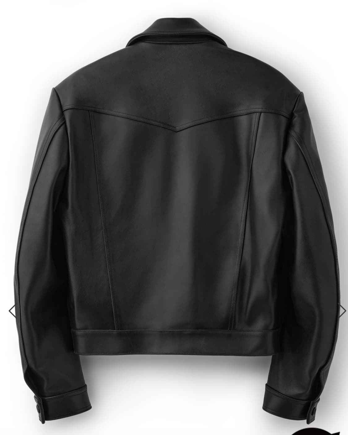 세비지 밀리터리 레더 자켓 상품이미지4