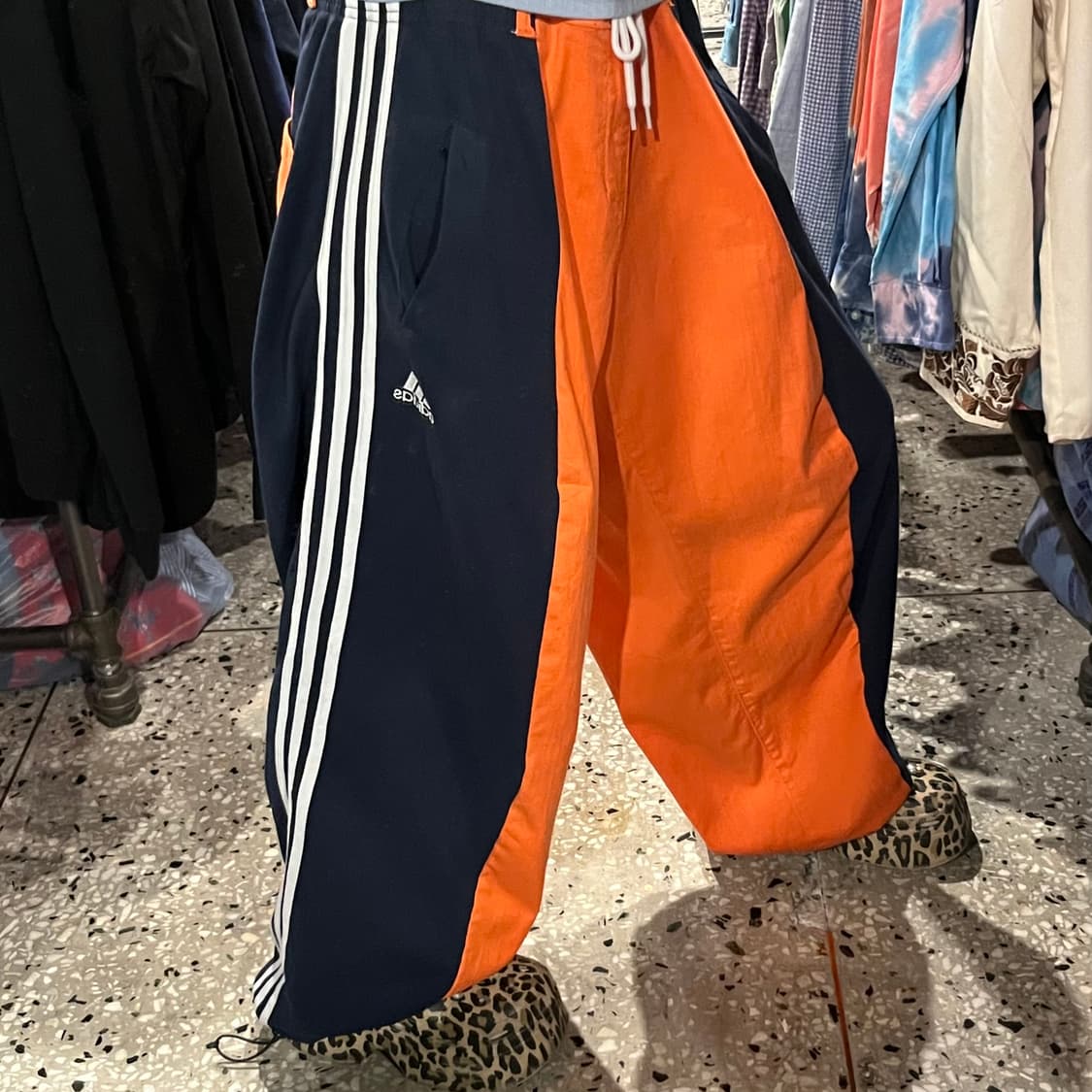 Adidas 아디다스 커스텀 데님 조거 팬츠  상품이미지1