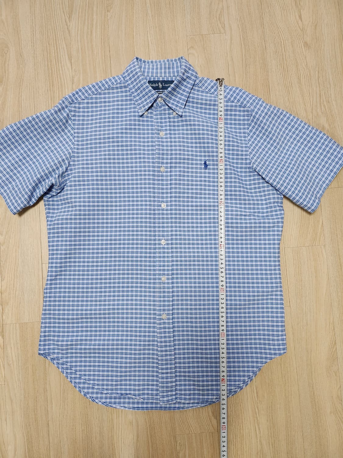 폴로랄프로렌 체크셔츠 (M 상품이미지5