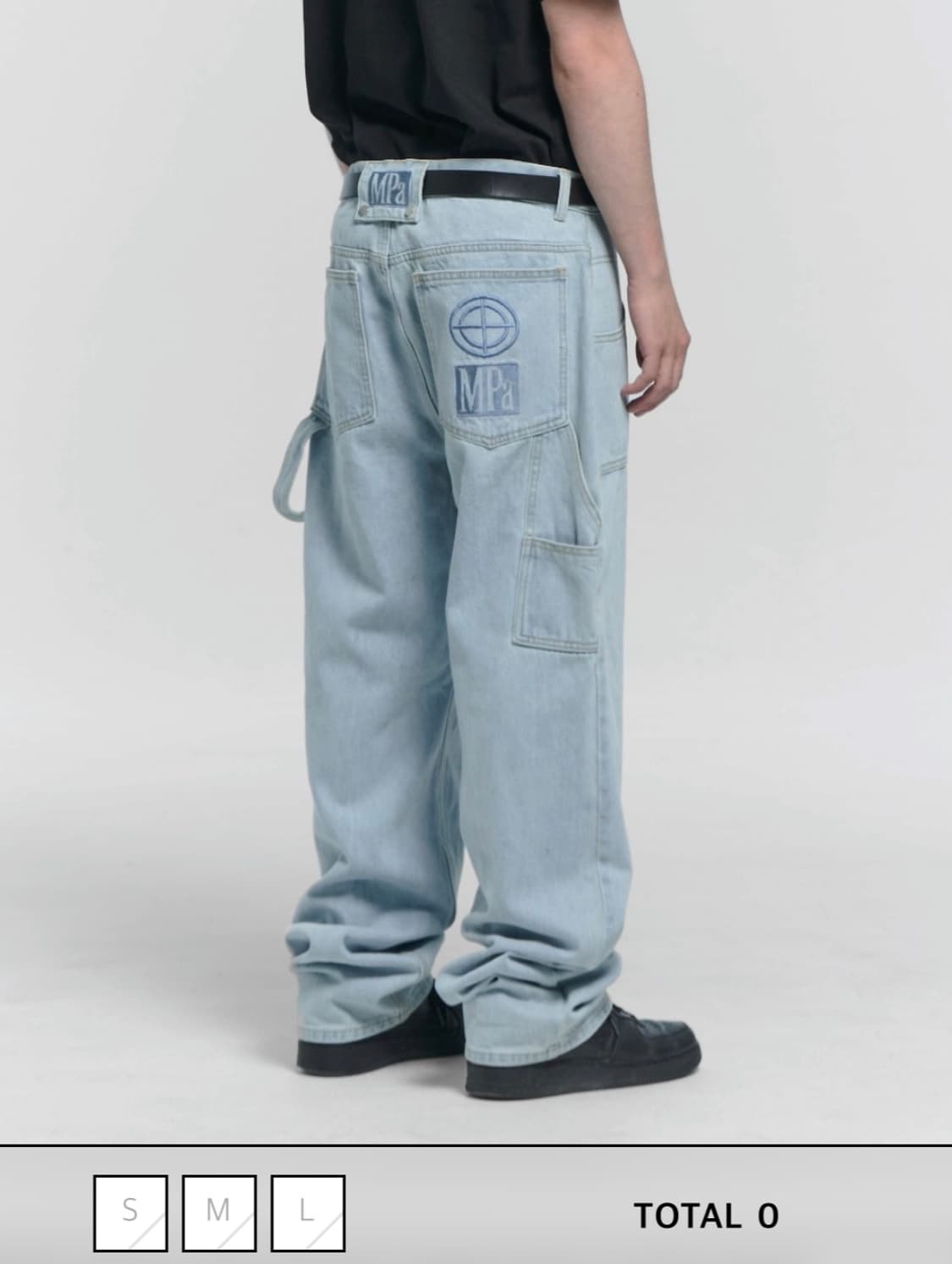 MPa PAINTER DENIM PANTS (STEEL BLUE)/S 상품이미지1