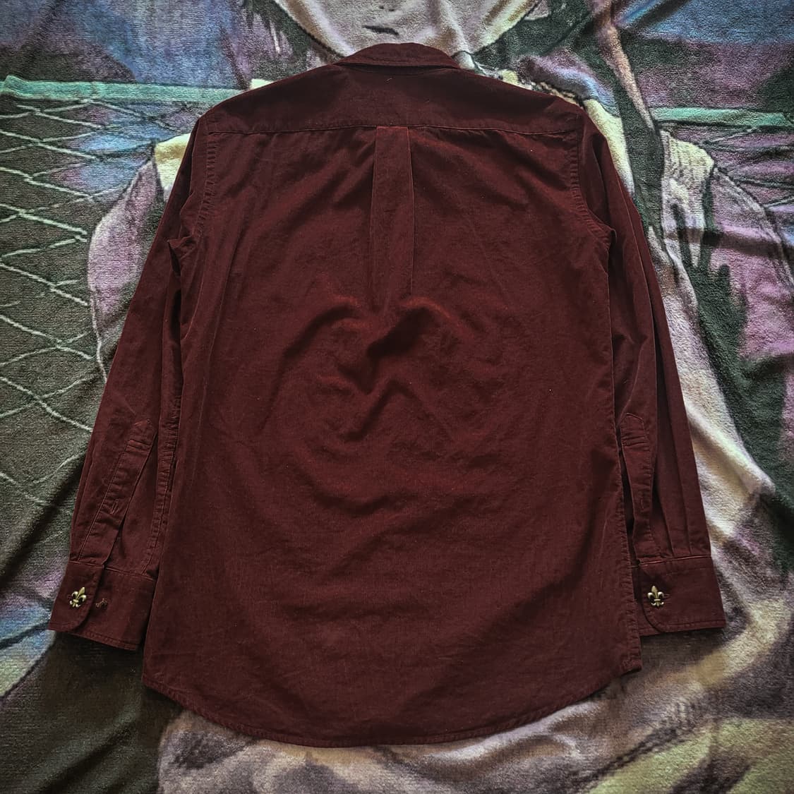 '00s Fleur de lis Stud Corduroy Shirts 상품이미지4