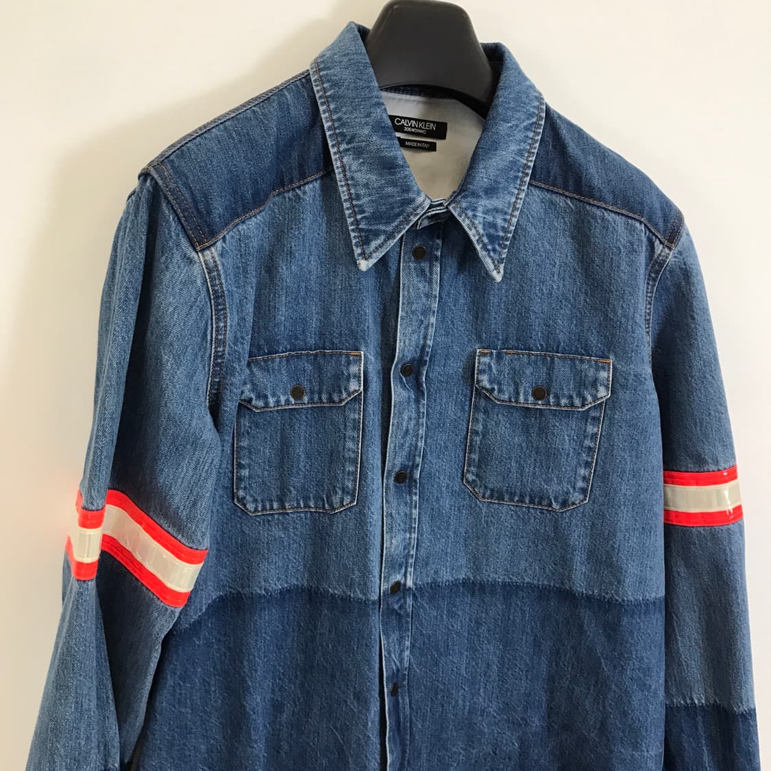 캘빈클라인 205W39NYC by 라프시몬스 이태리 데님자켓 [XL] 상품이미지2