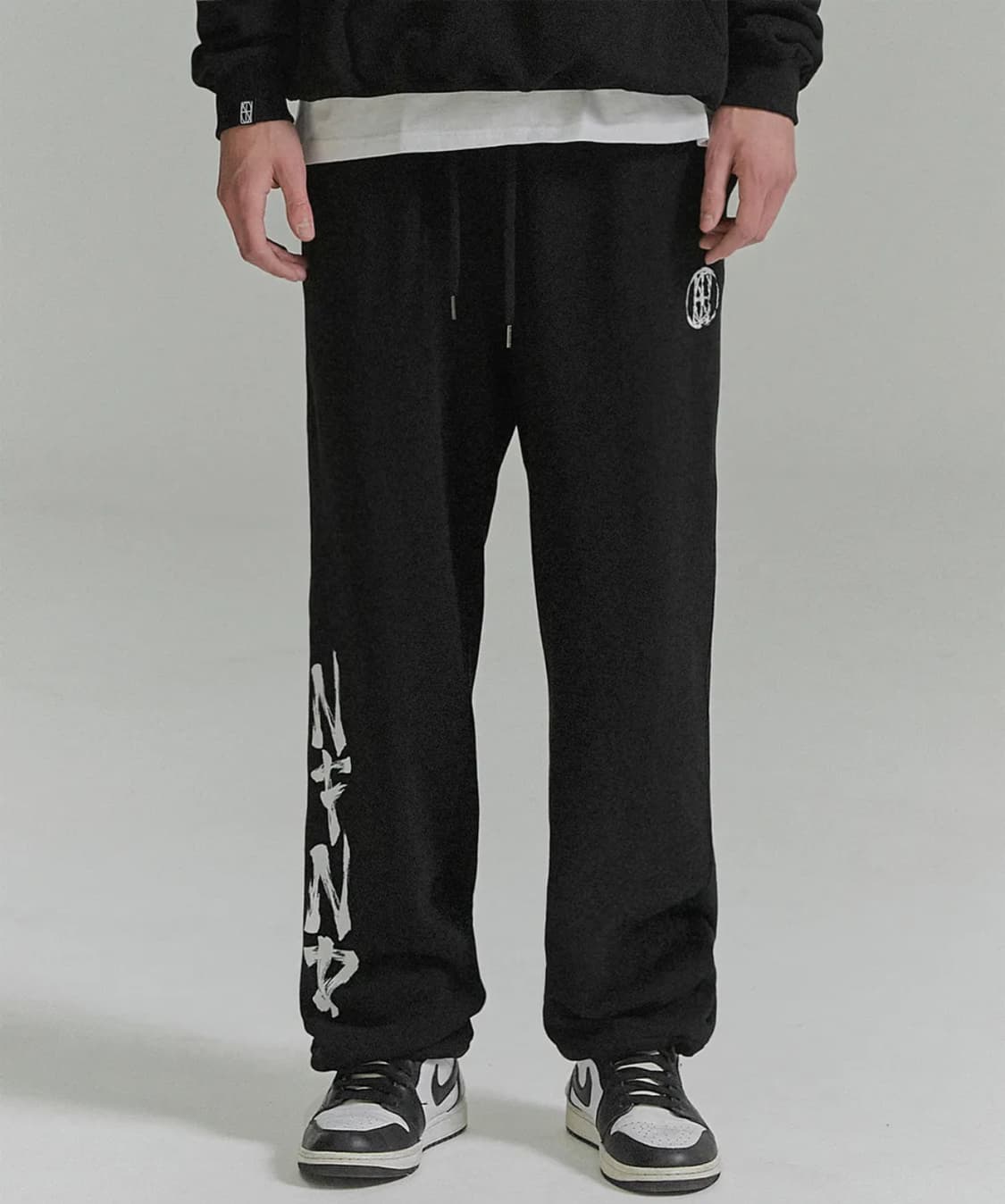 낫포너드 로고 스트링 스웻 조거 팬츠 XL 상품이미지1