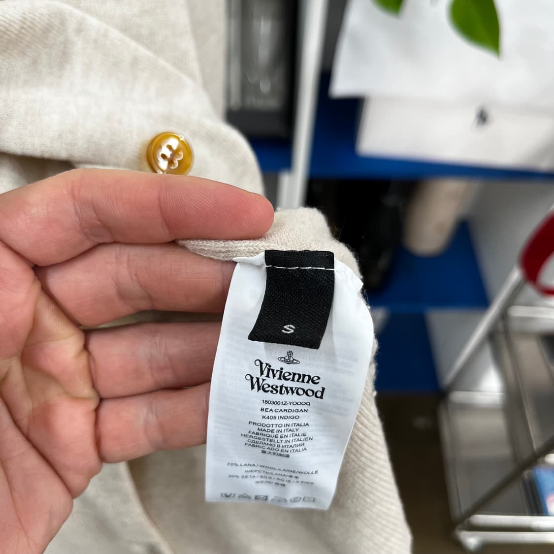 비비안웨스트우드 베아 가디건 S 상품이미지4