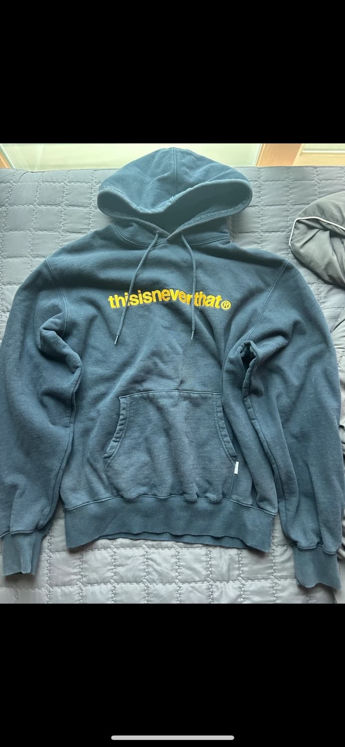 디스이즈네버댓 네이비 후드티 상품이미지2