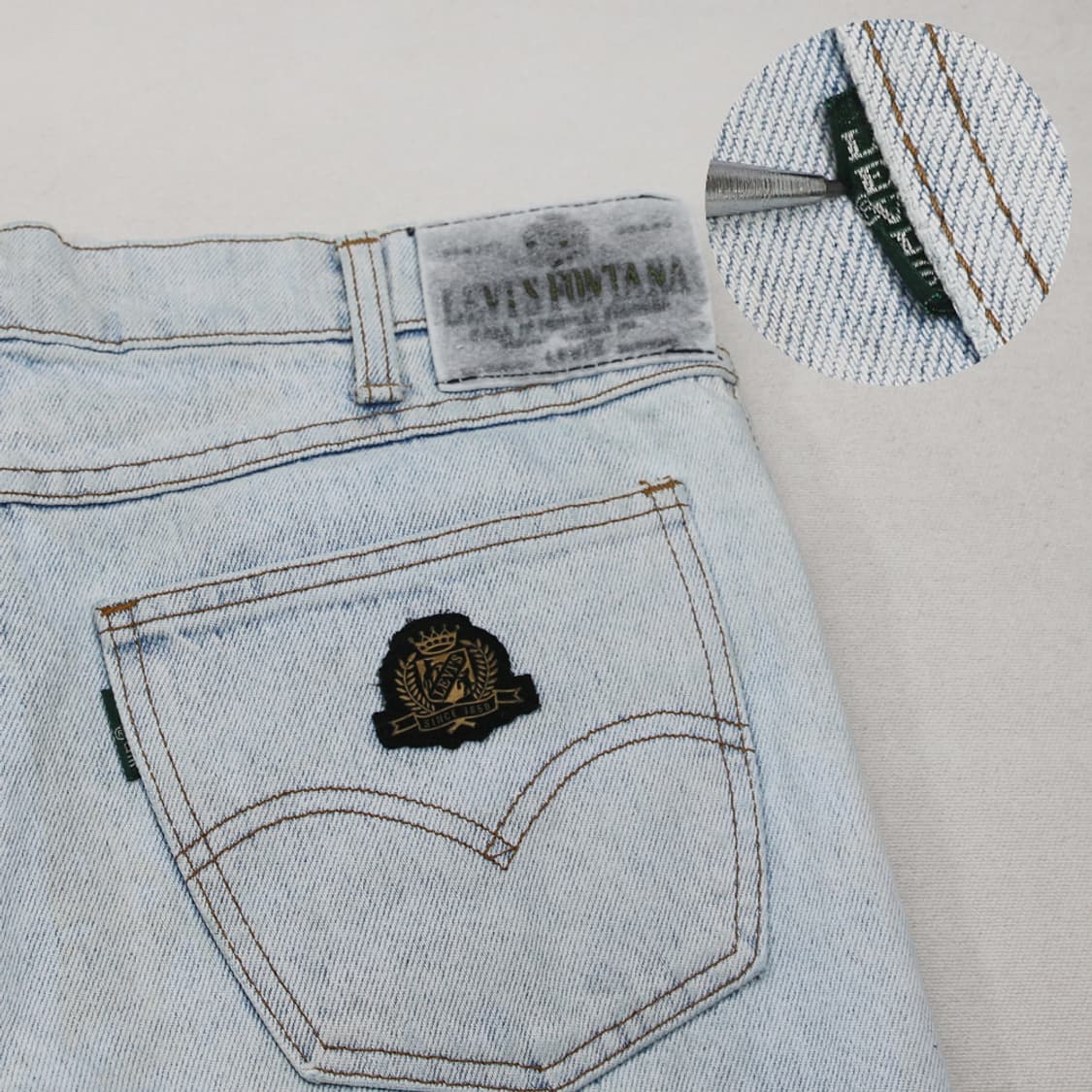 (착용컷) 80's 리바이스 720-0230 (남성용 31.5) 상품이미지9