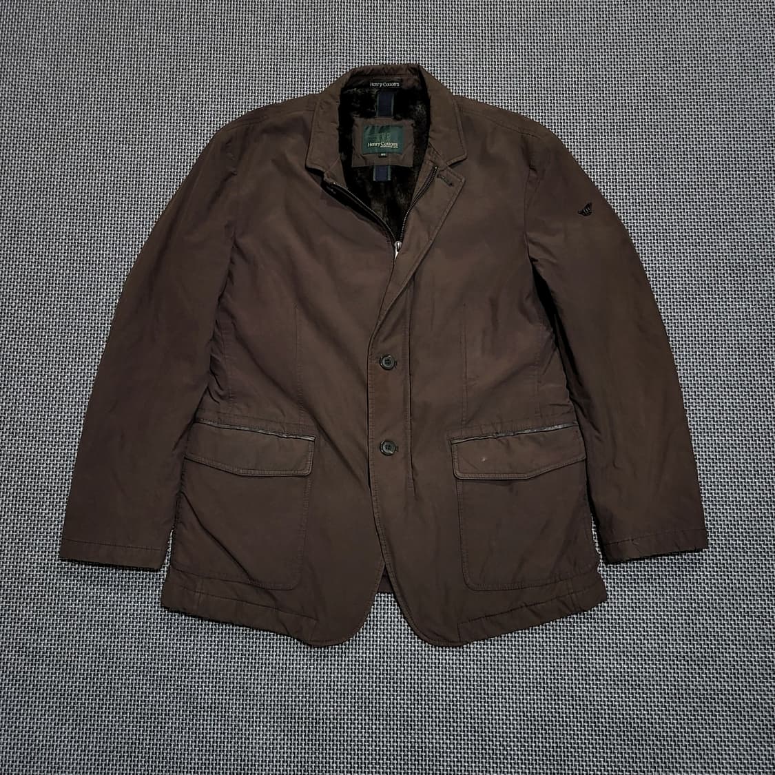 헨리코튼 캐주얼 클래식 누빔 블레이저 자켓 다크브라운 (105) 상품이미지1