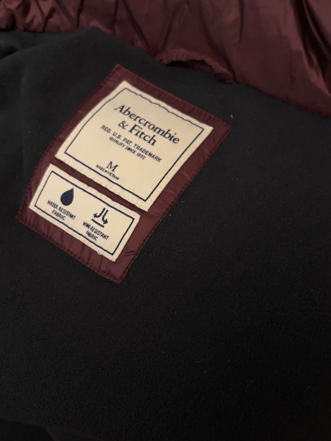 아베크롬비 빈티지 패딩(착용샷O) 상품이미지3